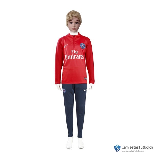 Chandal Paris Saint Germain Niño 2017-18 Rojo